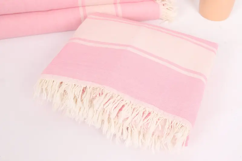 Bachelorette Gifts, Handmade Gift, Bachelorette Large Towel, Turkish Throw Blanket, 70x60 Cotton Striped Towel, Wedding Favors, Custom Wedding Gifts - 5