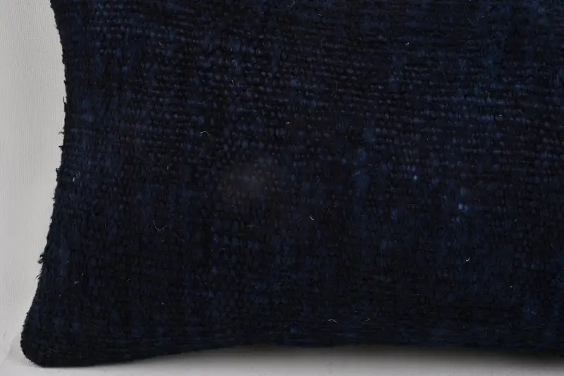 Pillow for Sofa, Cushion Cover, Neutral Pillow Sham, Interior Designer Pillow, Boho Pillow, Traditional Pillow, 8x16 Blue Pillow Case - 4