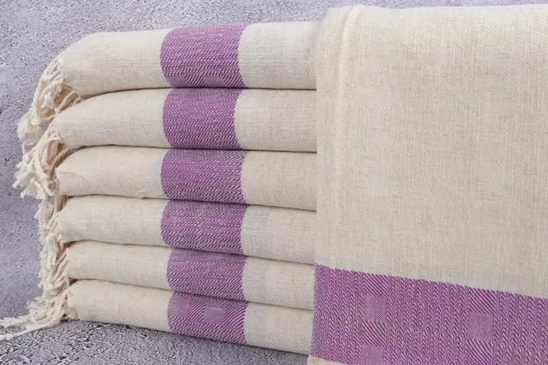 Large Turkish Towel, Bridal Shower Gifts, Turkish beach towel, Custom Turkish Towel, 70x36 Cotton Striped Towel, Custom Towel Beach, Peshtemal Towel - 1
