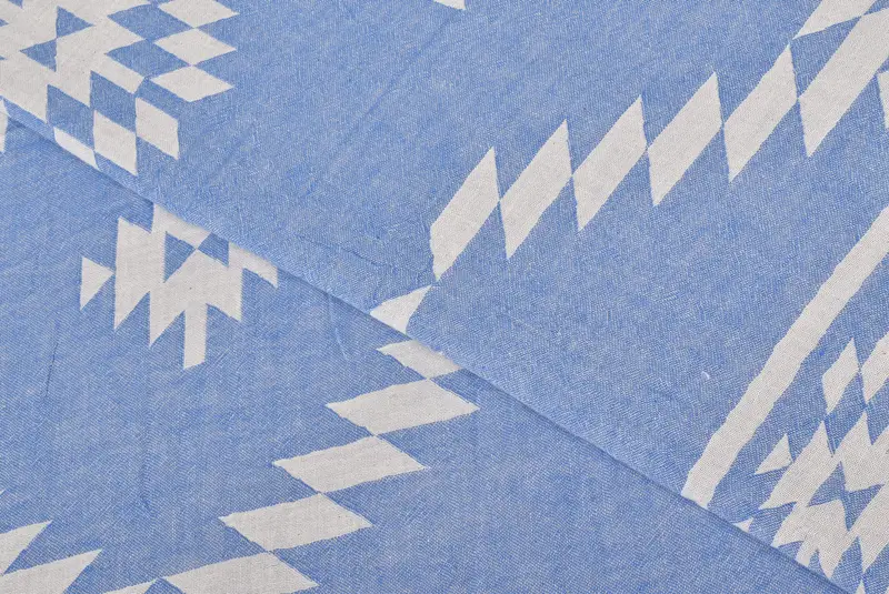 84x56 Cotton Kilim Design Towel, Custom Wedding Gifts, Throw Blankets, Shower Curtain, Tablecloth, Personalized Home Gift Wedding, Wedding Favors - 7