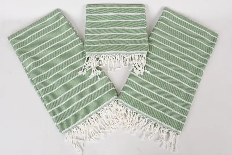 Organic Turkish towel, Unique Gift, Quick-dry peshtemal, 70x40 Bamboo Herringbone Towel, Personalized Beach Towel, Bachelorette Party Items - 6
