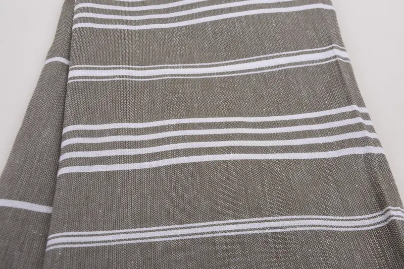 Custom Towel, Best Friend Gift, Valentines Gift, Wedding Gift, Luxury Turkish beach towel for summer vacation, 76x40 Cotton Striped Towel, Gym Towel - 4