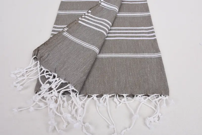 Custom Towel, Best Friend Gift, Valentines Gift, Wedding Gift, Luxury Turkish beach towel for summer vacation, 76x40 Cotton Striped Towel, Gym Towel - 8