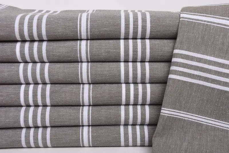 Custom Towel, Best Friend Gift, Valentines Gift, Wedding Gift, Luxury Turkish beach towel for summer vacation, 76x40 Cotton Striped Towel, Gym Towel - 2