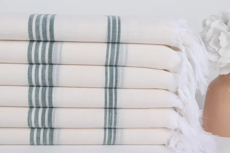 Wedding Gifts Towel, Bridal Party Gifts, Sand-resistant towel, Bachelorette Party Decorations, 70x40 Cotton Striped Towel, Unique Wedding Gift - 3