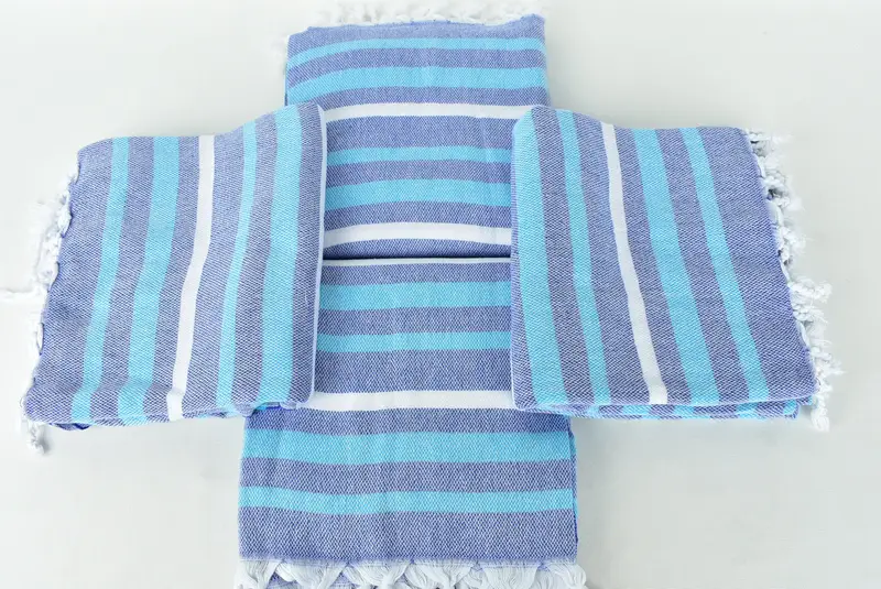 Bachelor Gift, 70x40 Cotton Striped Towel, Organic Turkish towel, Organic Cotton Towel, Large Turkish Towel, Bachelor Bachelorette Party Favors - 6