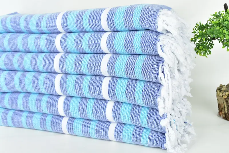 Bachelor Gift, 70x40 Cotton Striped Towel, Organic Turkish towel, Organic Cotton Towel, Large Turkish Towel, Bachelor Bachelorette Party Favors - 3