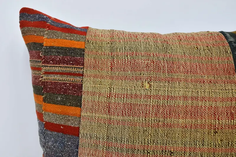 Pillow for Sofa, Cushion, 28x28 Brown Pillow Sham, Boho Chic Cushion Cover, Throw Kilim Pillow, Vintage Kilim Throw Pillow, Southwestern Pillow - 2