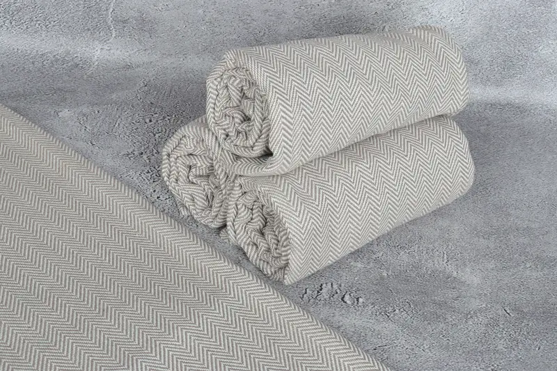 70x40 Cotton Herringbone Towel, Sand-Resistant Peshtemal, Bath towel, Custom Beach Towel, Bachelorette Party Decorations, Bachelorette Party Favor - 8