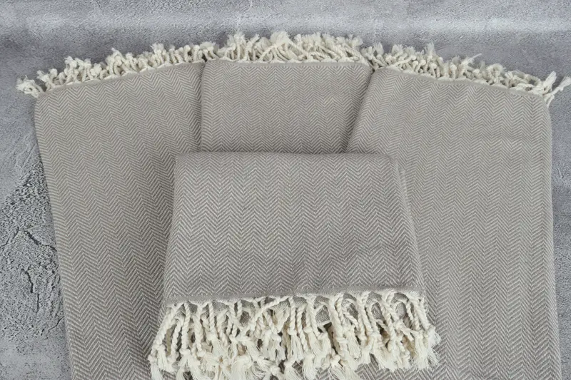 70x40 Cotton Herringbone Towel, Sand-Resistant Peshtemal, Bath towel, Custom Beach Towel, Bachelorette Party Decorations, Bachelorette Party Favor - 4
