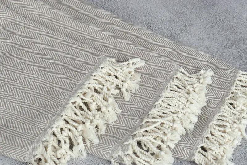 70x40 Cotton Herringbone Towel, Sand-Resistant Peshtemal, Bath towel, Custom Beach Towel, Bachelorette Party Decorations, Bachelorette Party Favor - 5