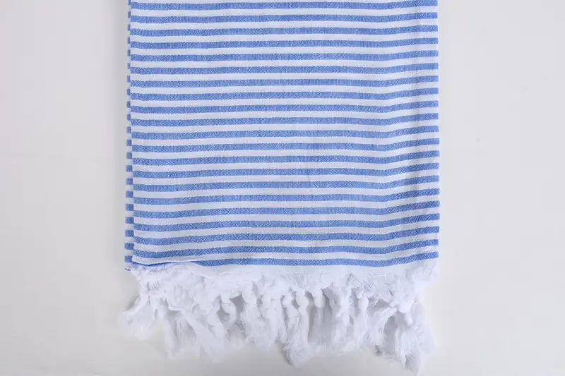 Wedding Gifts Towel, Personalised Gift, Bachelorette Party Favors, Customized Turkish Towel, 68x36 Cotton Striped Towel, Turkish bath towel - 3