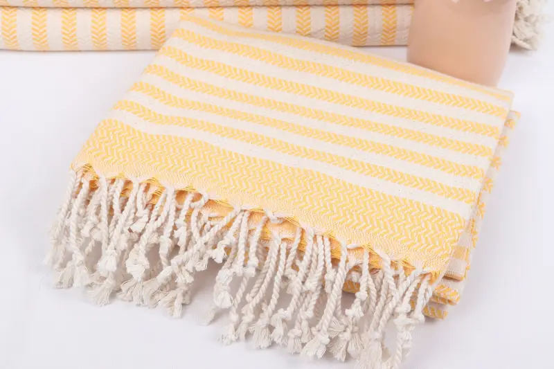 Gift For Her, 70x40 Cotton Chevron Towel, Gift For Boyfriend, Scarf Towel, Custom Wedding Towel, Personalized Turkish Towel, Absorbent Turkish towel - 5