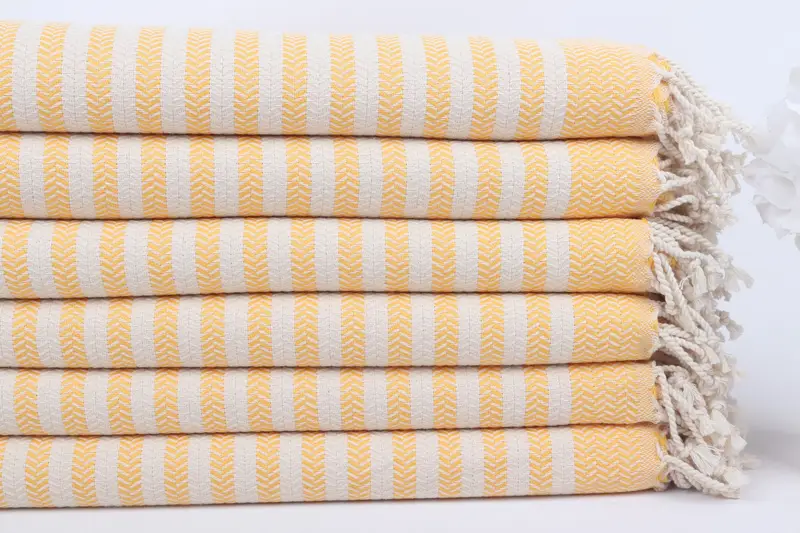 Gift For Her, 70x40 Cotton Chevron Towel, Gift For Boyfriend, Scarf Towel, Custom Wedding Towel, Personalized Turkish Towel, Absorbent Turkish towel - 3