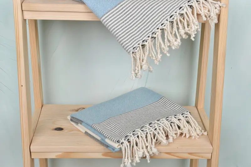 70x40 Cotton Striped Towel, Luxury towel, Bachelorette Party Gifts, Bachelorette Party Gifts Bridesmaids, Organic Towel, Best Friend Christmas Gift - 5