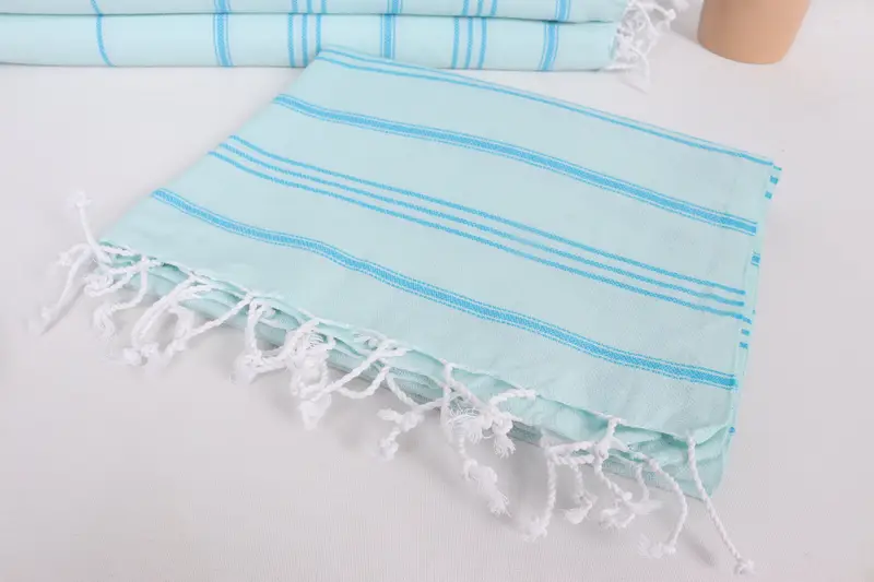 Anniversary Gift For Her, Bathroom Towels, Turkish Towel Hand Towel, Monogram Kitchen Towel, Gift For The Home, 40x24 Cotton Striped Towel - 5