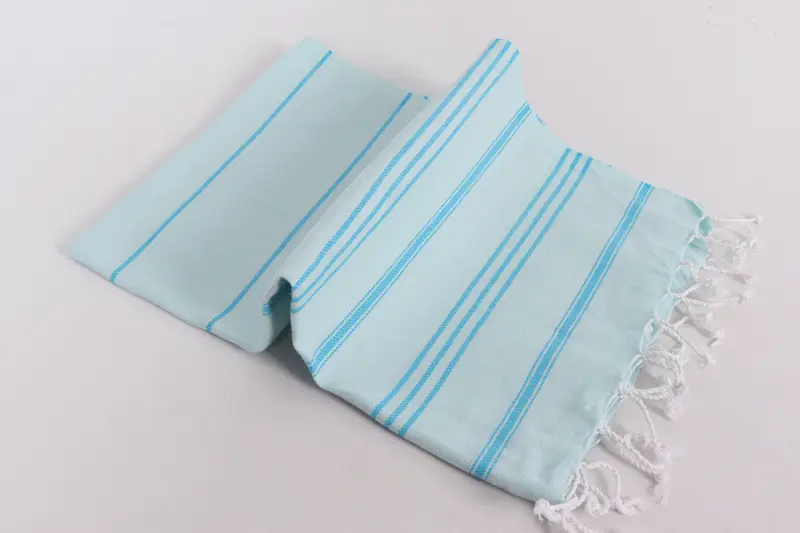 Anniversary Gift For Her, Bathroom Towels, Turkish Towel Hand Towel, Monogram Kitchen Towel, Gift For The Home, 40x24 Cotton Striped Towel - 6