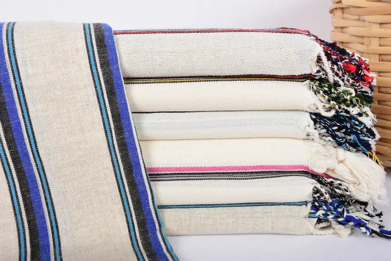 70x38 Cotton Striped Towel, Bachelor Towel, Organic towel, Bridesmaid Towel, Custom Wedding Gift, Bridal Shower Gifts, Bachelorette Party Favors