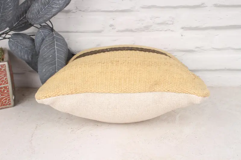 Pillow Cover, Turkish Rugs Pillow Case, Pillow for Couch, Gift Pillow, 12x12 Beige Pillow Sham, Pillow for Sofa, Car Cushion Case - 5
