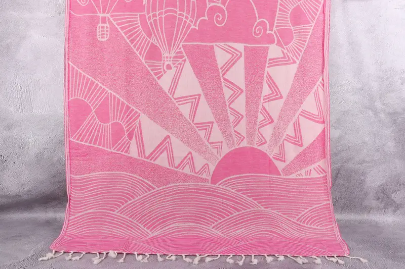 Bridal Shower Favors, Turkish bath towel, Bachelor Party Gifts, Bachelorette Party Gift, Sand-Resistant Peshtemal, 68x40 Cotton Striped Design Towel - 1