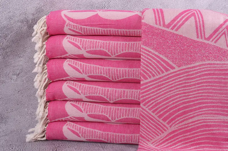 Bridal Shower Favors, Turkish bath towel, Bachelor Party Gifts, Bachelorette Party Gift, Sand-Resistant Peshtemal, 68x40 Cotton Striped Design Towel - 2