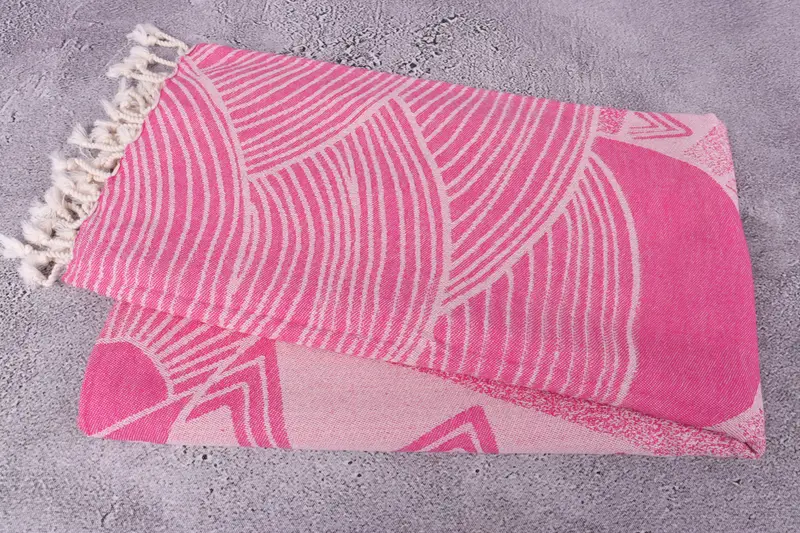Bridal Shower Favors, Turkish bath towel, Bachelor Party Gifts, Bachelorette Party Gift, Sand-Resistant Peshtemal, 68x40 Cotton Striped Design Towel - 7