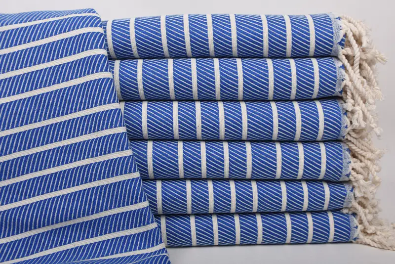 Peshtemal Towel USA, 70x40 Bamboo Striped Towel, Gift For Her, Bridesmaid Towel, Grandma Gift, Home Decor Gifts, Family Gift Basket, Wedding Favors