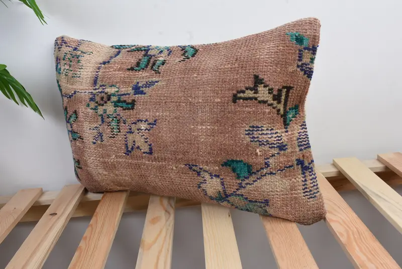 Nomadic Pillow Case, 12x20 Red Cushion Case, Ethnic Pillow Cover Cushion, Vintage Pillow, Pillow Sham, Interior Designer Pillow, Boho Pillow - 5