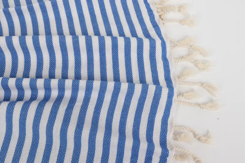 Best Friend Wedding Gift, Personalized Beach Towel, Bachelorette Party Items, 70x40 Cotton Striped Towel, Travel towel, Custom Gift, Grandma Gift - 8