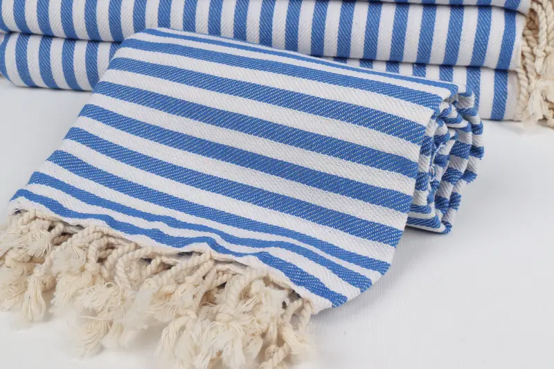 Best Friend Wedding Gift, Personalized Beach Towel, Bachelorette Party Items, 70x40 Cotton Striped Towel, Travel towel, Custom Gift, Grandma Gift - 4