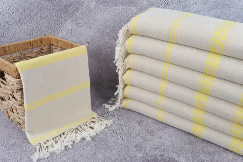Hammam towel, Personalized Gifts, Best Friend Christmas Gift, Organic Cotton Towel, Bridesmaid Gift Towel, Summer Towel, 80x36 Cotton Striped Towel - 3