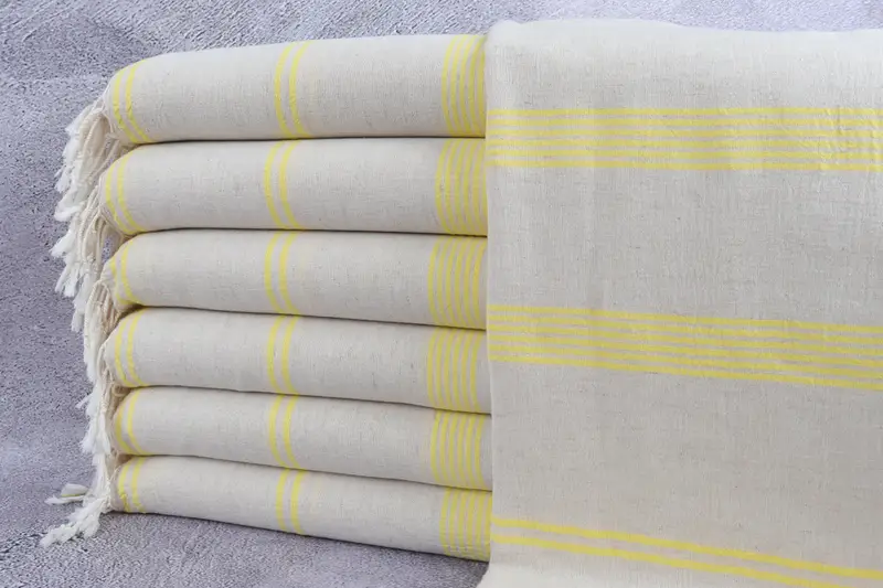 Hammam towel, Personalized Gifts, Best Friend Christmas Gift, Organic Cotton Towel, Bridesmaid Gift Towel, Summer Towel, 80x36 Cotton Striped Towel - 1