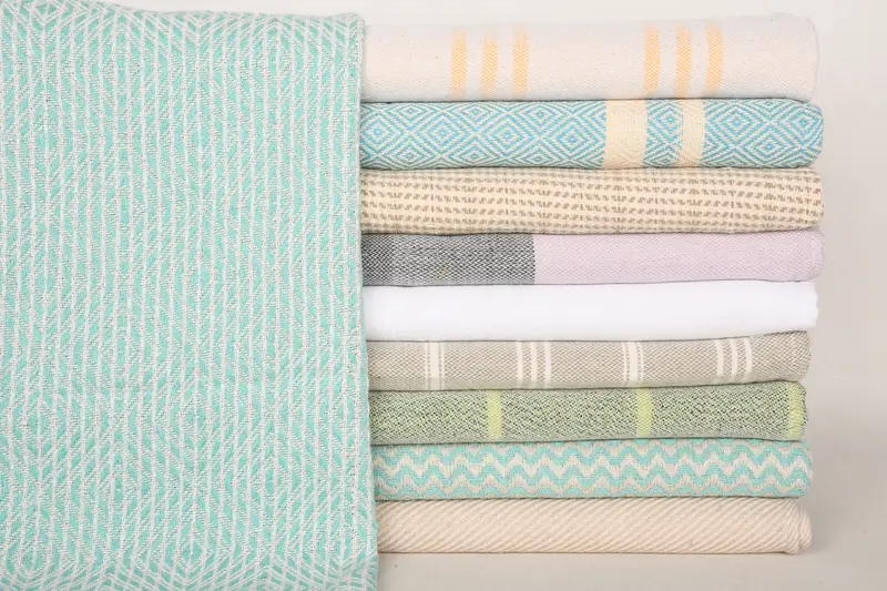 Personalized Gift, 36x18 Cotton Set of 10 Towel, Turkish Hand Towel, Christmas Favors, Spa Towel, Wedding Gift, Organic Tea Towel, Bulk Order Towel - 1