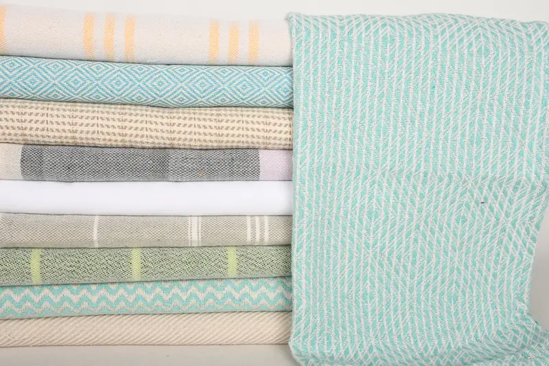 Personalized Gift, 36x18 Cotton Set of 10 Towel, Turkish Hand Towel, Christmas Favors, Spa Towel, Wedding Gift, Organic Tea Towel, Bulk Order Towel - 2