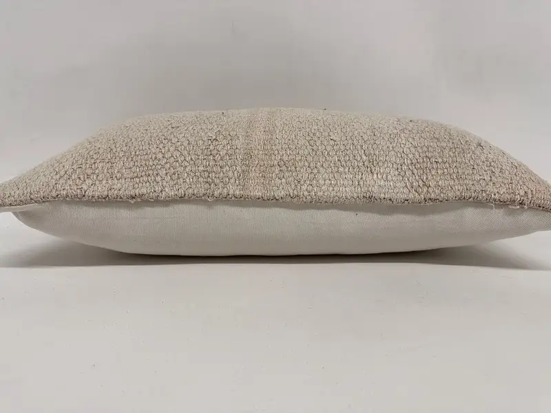 Antique Pillows, 12x24 Beige Cushion Case, Turkish Pillow, Kilim Pillow Cover, Bohemian Cushion Cushion Case, Luxury Pillow, Cushion - 5