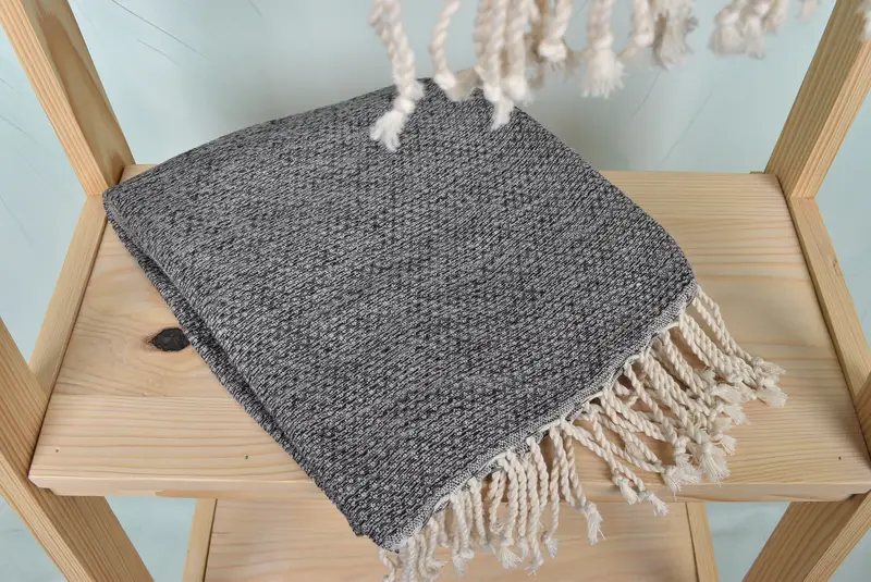 Home Decor Towel, Organic Towel, Decorative Towel, Turkish bath towel, 64x38 Cotton Geometric Towel, Bachelorette Party Favors, Gift For Her - 5
