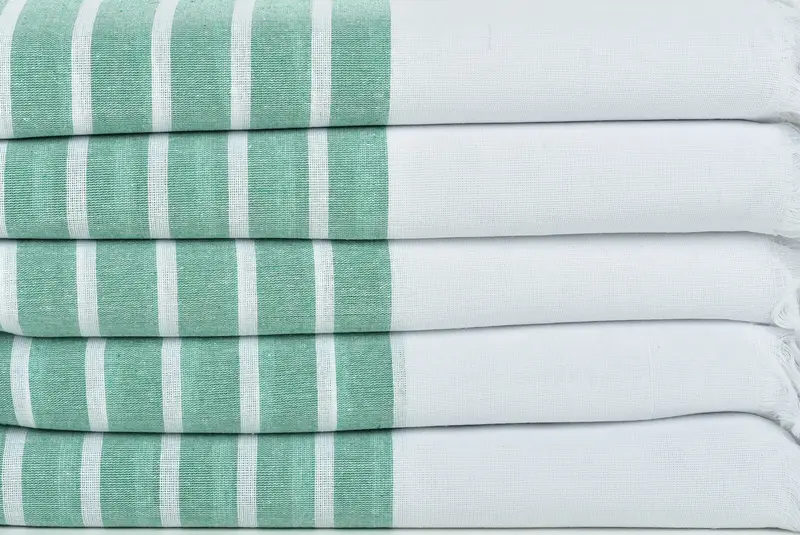 Gift For Wedding Day, 70x40 Cotton Striped Towel, Fouta towel, Bachelor Party Favors, Custom Beach Towel, Bachelorette Party Favors, Grandma Gift - 2