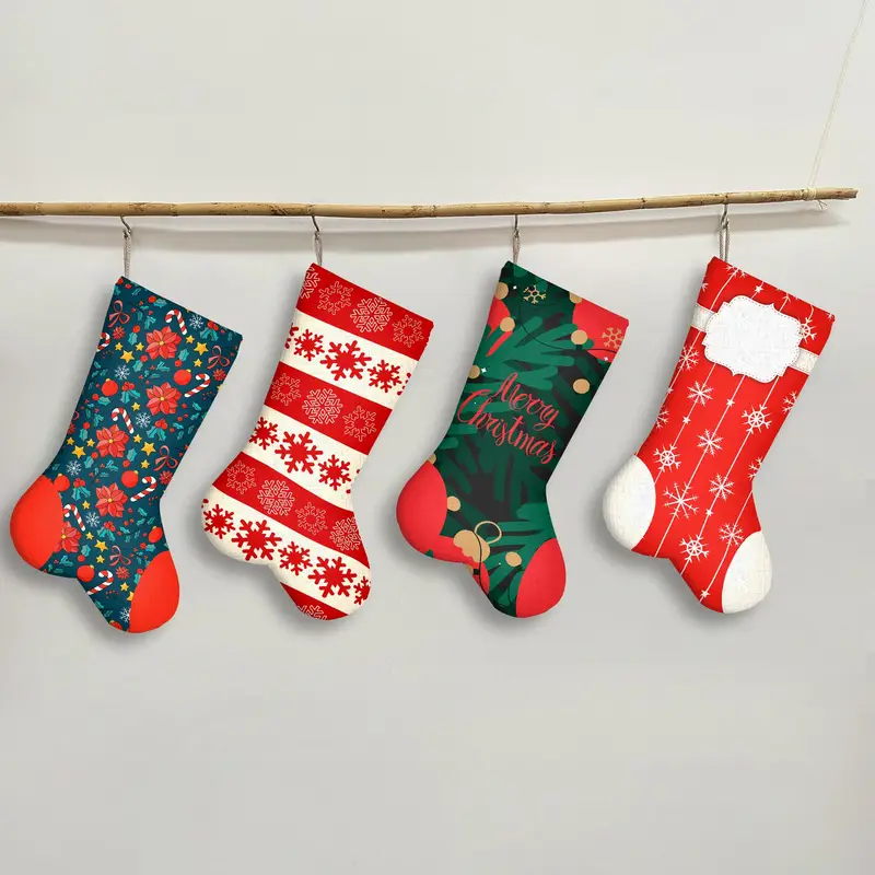 オリエンタルデザインのプリントストッキング：居心地の良いホリデーギフト、トルコの手作り