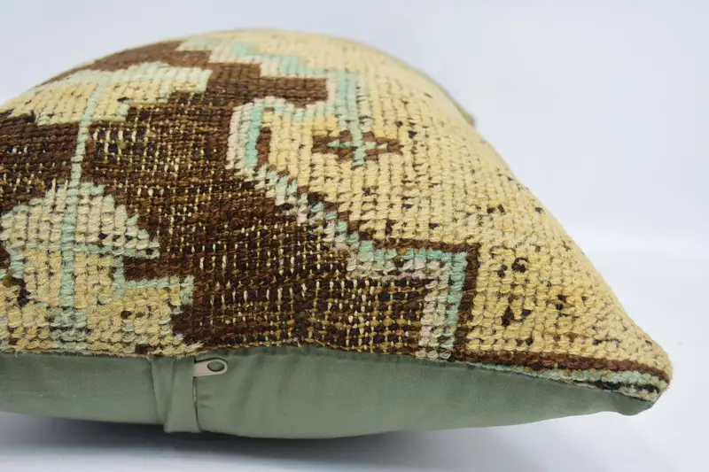 Boho Pillow, Boho Chic Cushion Case, Pillow Case, Vintage Throw Pillow Sham, 16x24 Beige Pillow Cover, Gift Pillow, Turkish Pillow - 5