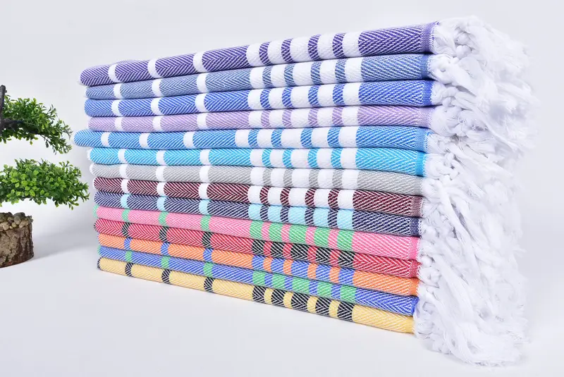 Bridesmaid Towel, Personalized Kitchen Towel, Custom Hand Towel, Monogram Hand Towel, 40x20 Cotton Zig zag Towel, Bridesmaid Proposal Gift - 3