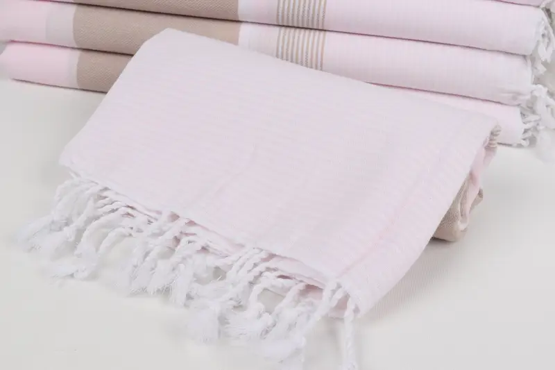 Summer Gift, Bachelorette Gifts, 68x40 Cotton Striped Towel, Organic Beach Towel, Embroidery Towels, Turkish Towel Monogram, Large Turkish Towel - 4