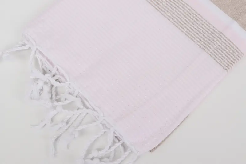 Summer Gift, Bachelorette Gifts, 68x40 Cotton Striped Towel, Organic Beach Towel, Embroidery Towels, Turkish Towel Monogram, Large Turkish Towel - 7