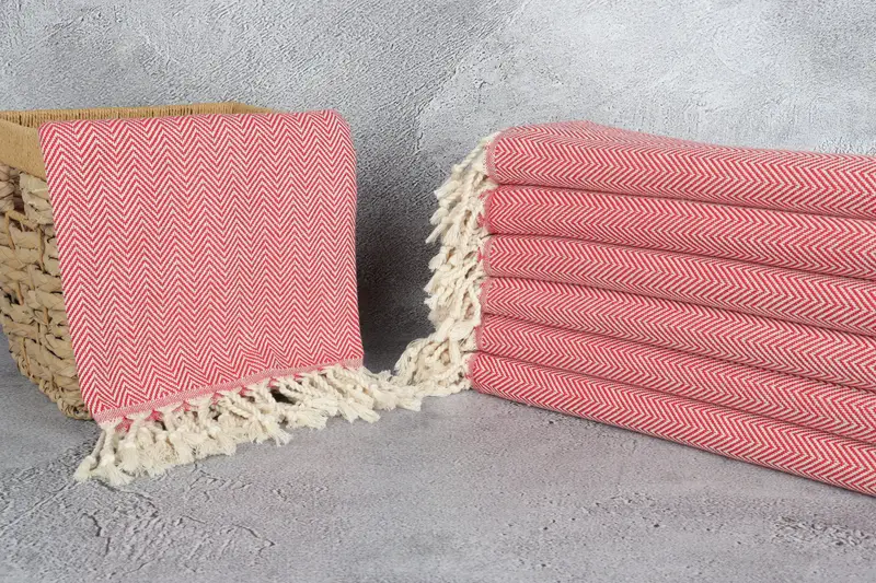 Organic Turkish towel, Soft towel, Beach Bachelorette Party Decorations, Engagement Gift, Beach Towel Bulk, 70x40 Cotton Herringbone Towel - 3