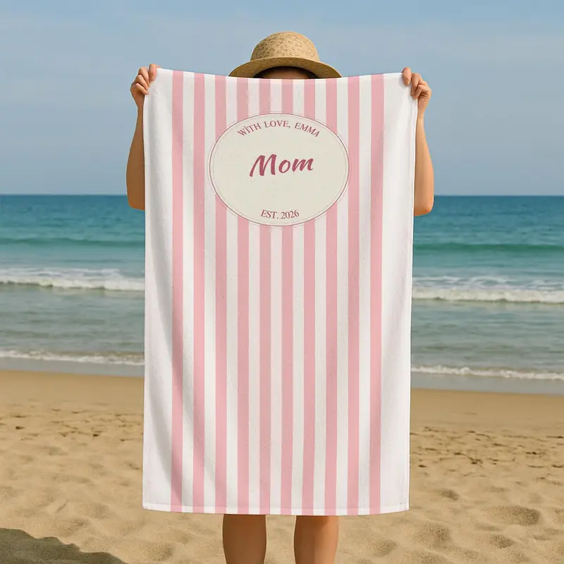 Beach Towel: Soft Turkish Cotton for Weddings and Beach Days - 1