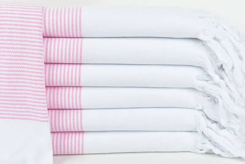 Bachelorette Party Decorations, Custom Gift, Kids Beach Towel, Peshtemal, Turkish beach towel, 70x36 Cotton Striped Towel, Embroidery Towel - 1