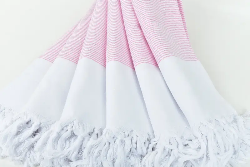Bachelorette Party Decorations, Custom Gift, Kids Beach Towel, Peshtemal, Turkish beach towel, 70x36 Cotton Striped Towel, Embroidery Towel - 4