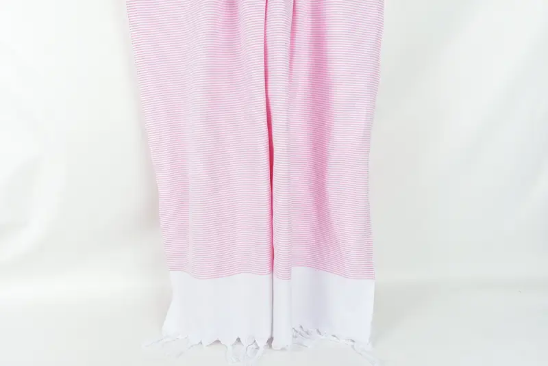 Bachelorette Party Decorations, Custom Gift, Kids Beach Towel, Peshtemal, Turkish beach towel, 70x36 Cotton Striped Towel, Embroidery Towel - 8