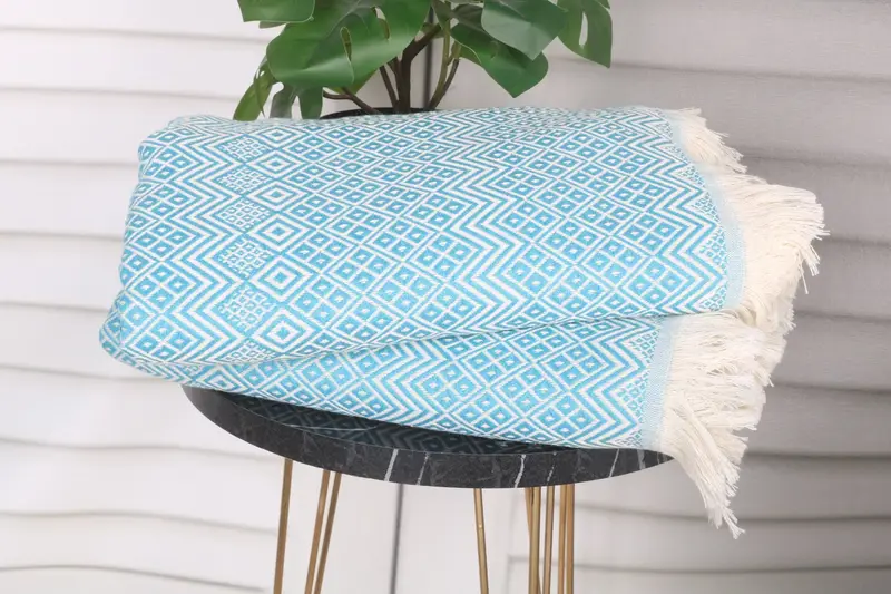 Bridesmaid Gifts, Quick-dry towel, 70x40 Cotton Diamond Towel, Gym Towel, Organic Towel, Christmas Gift, Gifts For Him, Wedding Anniversary Gift - 3