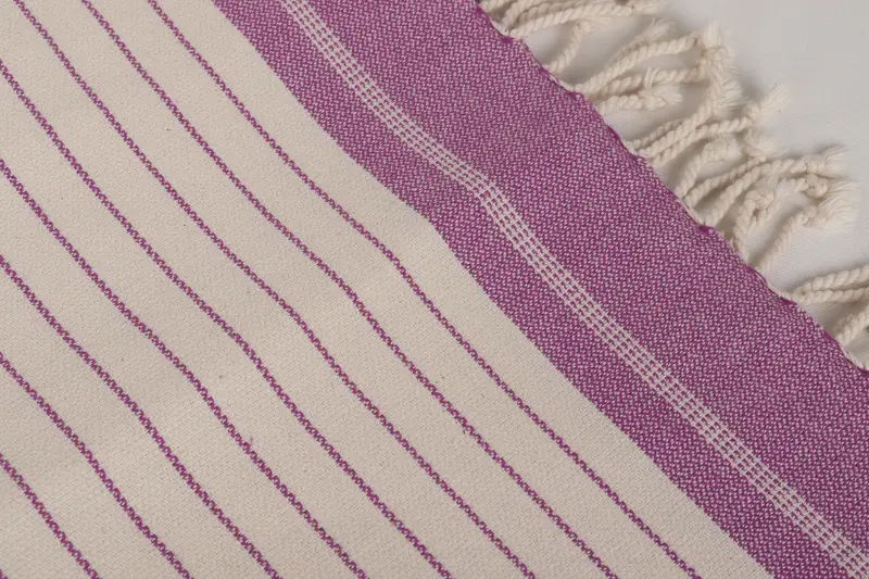 70x40 Cotton Striped Towel, Gift For Coworker, First Wedding Anniversary Gift, Thin towel, Custom Towel, Travel towel, Girls Weekend Favors - 5
