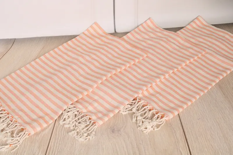 Bridesmaid Gifts, Gift For The Home, Turkish Tea Towel, 40x24 Cotton Striped Towel, Personalized Dish Towel, Wedding For Favor, Gifts For Him - 6
